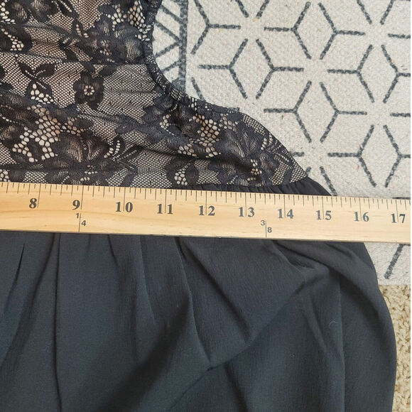 WEWOREWHAT Cutout Lace Asymmetric Midi Dress, sz Small - Picture 14 of 16